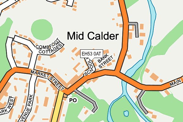 EH53 0AT map - OS OpenMap – Local (Ordnance Survey) EH53 0AT map - OS OpenMap – Local (Ordnance Survey)