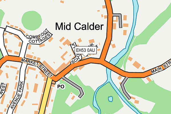 EH53 0AU map - OS OpenMap – Local (Ordnance Survey) EH53 0AU map - OS OpenMap – Local (Ordnance Survey)