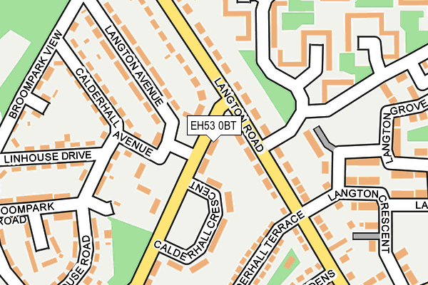 EH53 0BT map - OS OpenMap – Local (Ordnance Survey) EH53 0BT map - OS OpenMap – Local (Ordnance Survey)