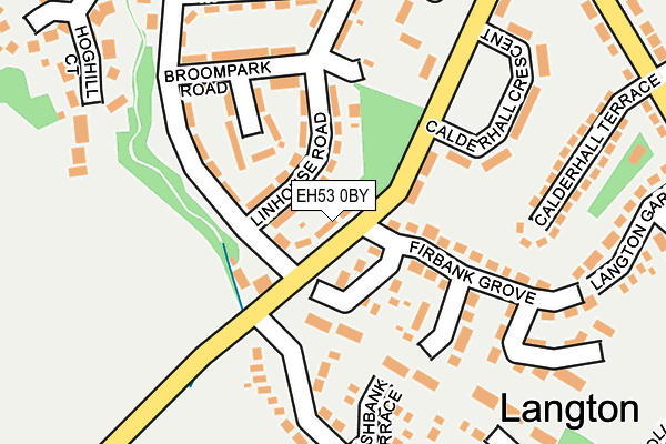 EH53 0BY map - OS OpenMap – Local (Ordnance Survey) EH53 0BY map - OS OpenMap – Local (Ordnance Survey)