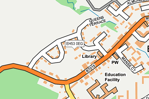 EH53 0EG map - OS OpenMap – Local (Ordnance Survey) EH53 0EG map - OS OpenMap – Local (Ordnance Survey)