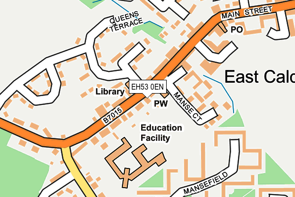 EH53 0EN map - OS OpenMap – Local (Ordnance Survey) EH53 0EN map - OS OpenMap – Local (Ordnance Survey)
