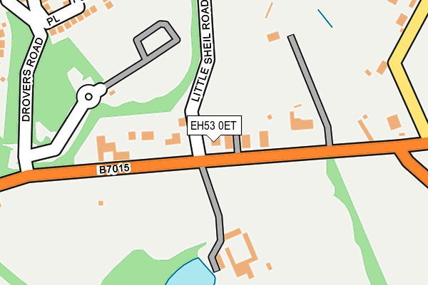 EH53 0ET map - OS OpenMap – Local (Ordnance Survey) EH53 0ET map - OS OpenMap – Local (Ordnance Survey)