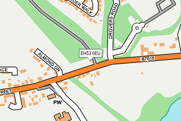 EH53 0EU map - OS OpenMap – Local (Ordnance Survey) EH53 0EU map - OS OpenMap – Local (Ordnance Survey)