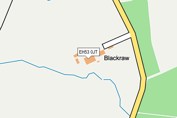 EH53 0JT map - OS OpenMap – Local (Ordnance Survey) EH53 0JT map - OS OpenMap – Local (Ordnance Survey)