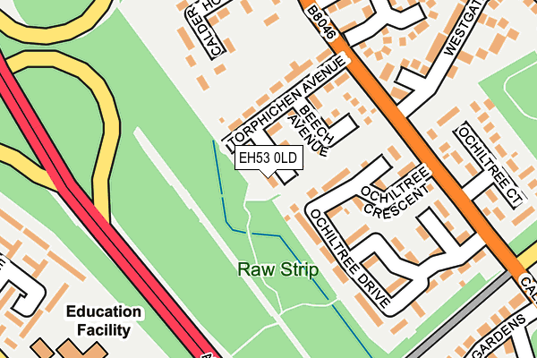 EH53 0LD map - OS OpenMap – Local (Ordnance Survey) EH53 0LD map - OS OpenMap – Local (Ordnance Survey)