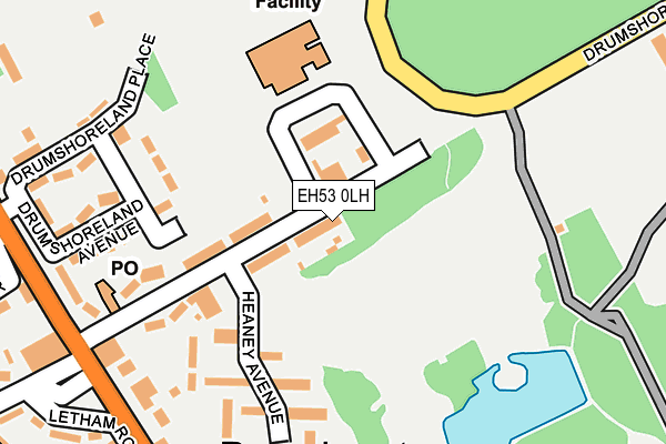 EH53 0LH map - OS OpenMap – Local (Ordnance Survey) EH53 0LH map - OS OpenMap – Local (Ordnance Survey)