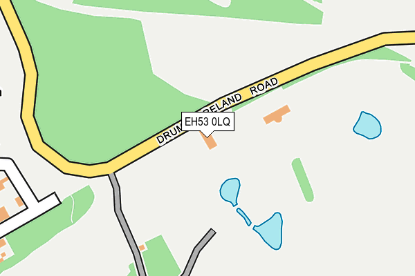EH53 0LQ map - OS OpenMap – Local (Ordnance Survey) EH53 0LQ map - OS OpenMap – Local (Ordnance Survey)