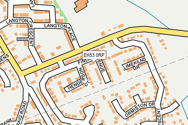 EH53 0RP map - OS OpenMap – Local (Ordnance Survey) EH53 0RP map - OS OpenMap – Local (Ordnance Survey)