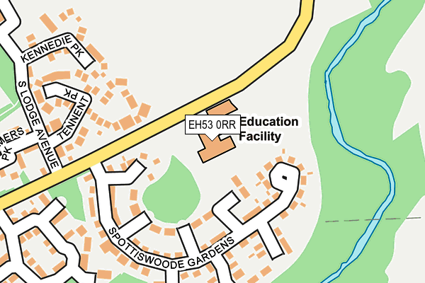EH53 0RR map - OS OpenMap – Local (Ordnance Survey) EH53 0RR map - OS OpenMap – Local (Ordnance Survey)