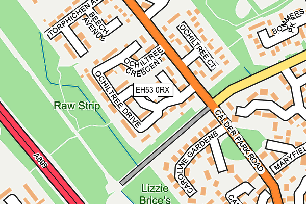 EH53 0RX map - OS OpenMap – Local (Ordnance Survey) EH53 0RX map - OS OpenMap – Local (Ordnance Survey)
