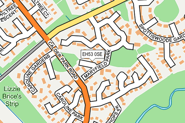EH53 0SE map - OS OpenMap – Local (Ordnance Survey) EH53 0SE map - OS OpenMap – Local (Ordnance Survey)