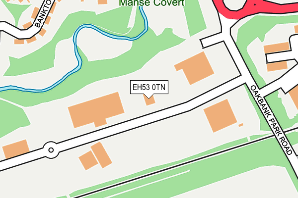 EH53 0TN map - OS OpenMap – Local (Ordnance Survey) EH53 0TN map - OS OpenMap – Local (Ordnance Survey)