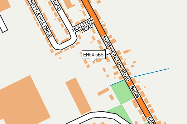 EH54 5BS map - OS OpenMap – Local (Ordnance Survey) EH54 5BS map - OS OpenMap – Local (Ordnance Survey)