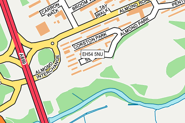 EH54 5NU map - OS OpenMap – Local (Ordnance Survey) EH54 5NU map - OS OpenMap – Local (Ordnance Survey)