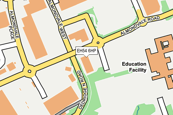 EH54 6HP map - OS OpenMap – Local (Ordnance Survey) EH54 6HP map - OS OpenMap – Local (Ordnance Survey)