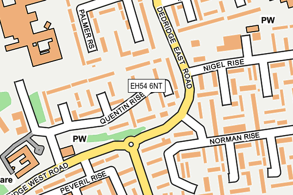 EH54 6NT map - OS OpenMap – Local (Ordnance Survey) EH54 6NT map - OS OpenMap – Local (Ordnance Survey)