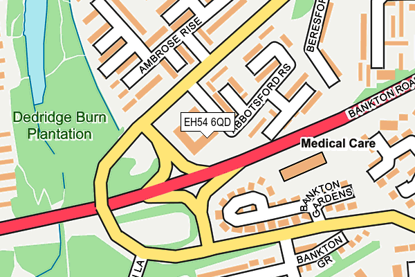 EH54 6QD maps, stats, and open data