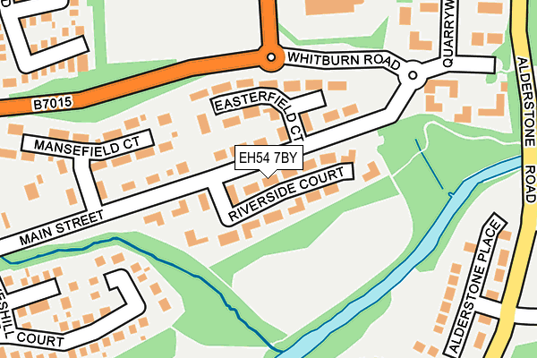 EH54 7BY map - OS OpenMap – Local (Ordnance Survey) EH54 7BY map - OS OpenMap – Local (Ordnance Survey)