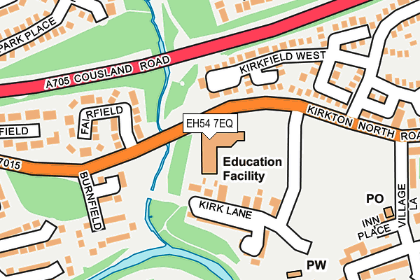 EH54 7EQ map - OS OpenMap – Local (Ordnance Survey) EH54 7EQ map - OS OpenMap – Local (Ordnance Survey)
