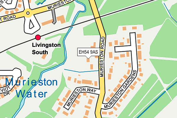 EH54 9AS map - OS OpenMap – Local (Ordnance Survey) EH54 9AS map - OS OpenMap – Local (Ordnance Survey)