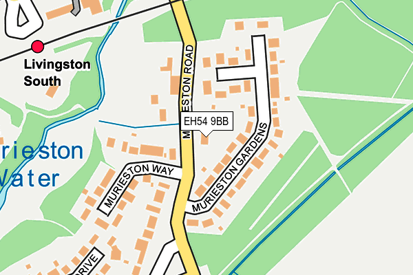 EH54 9BB map - OS OpenMap – Local (Ordnance Survey) EH54 9BB map - OS OpenMap – Local (Ordnance Survey)