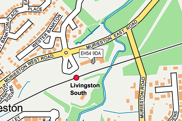 EH54 9DA map - OS OpenMap – Local (Ordnance Survey) EH54 9DA map - OS OpenMap – Local (Ordnance Survey)