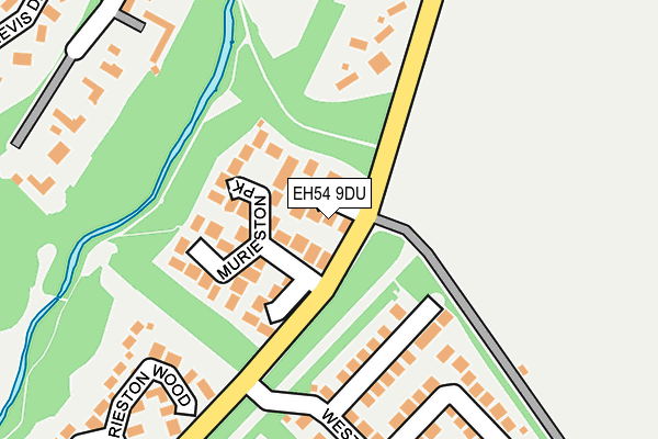 EH54 9DU map - OS OpenMap – Local (Ordnance Survey) EH54 9DU map - OS OpenMap – Local (Ordnance Survey)