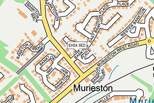 EH54 9ED map - OS OpenMap – Local (Ordnance Survey) EH54 9ED map - OS OpenMap – Local (Ordnance Survey)