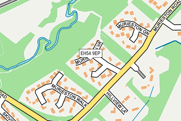 EH54 9EP map - OS OpenMap – Local (Ordnance Survey) EH54 9EP map - OS OpenMap – Local (Ordnance Survey)