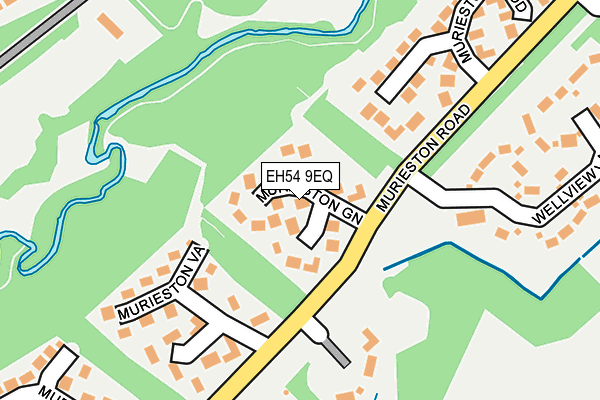 EH54 9EQ map - OS OpenMap – Local (Ordnance Survey) EH54 9EQ map - OS OpenMap – Local (Ordnance Survey)