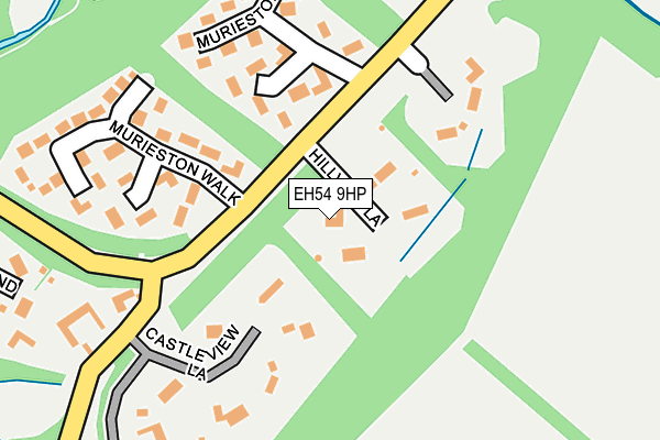 EH54 9HP map - OS OpenMap – Local (Ordnance Survey) EH54 9HP map - OS OpenMap – Local (Ordnance Survey)