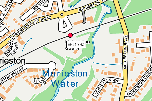 EH54 9HZ map - OS OpenMap – Local (Ordnance Survey) EH54 9HZ map - OS OpenMap – Local (Ordnance Survey)