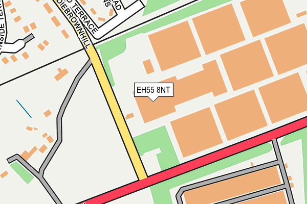 EH55 8NT map - OS OpenMap – Local (Ordnance Survey) EH55 8NT map - OS OpenMap – Local (Ordnance Survey)