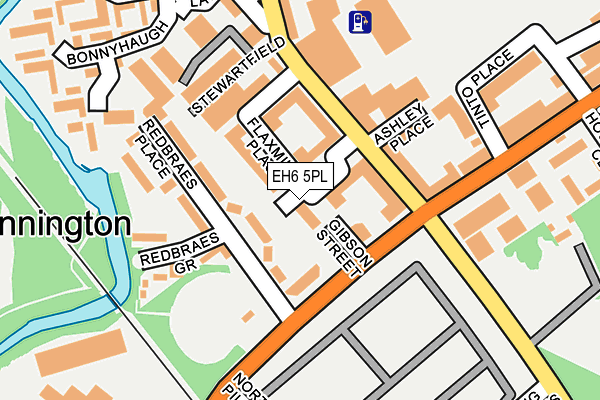 EH6 5PL map - OS OpenMap – Local (Ordnance Survey) EH6 5PL map - OS OpenMap – Local (Ordnance Survey)
