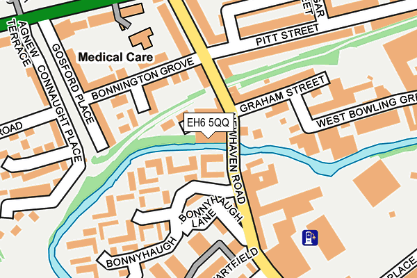 EH6 5QQ map - OS OpenMap – Local (Ordnance Survey) EH6 5QQ map - OS OpenMap – Local (Ordnance Survey)