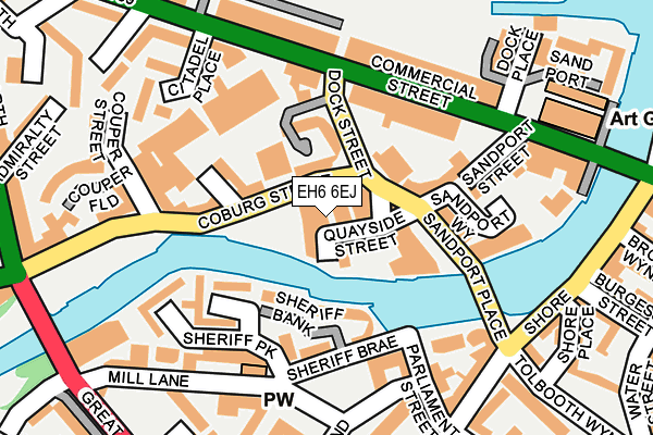 EH6 6EJ map - OS OpenMap – Local (Ordnance Survey) EH6 6EJ map - OS OpenMap – Local (Ordnance Survey)
