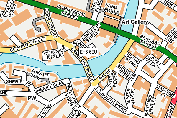 EH6 6EU map - OS OpenMap – Local (Ordnance Survey) EH6 6EU map - OS OpenMap – Local (Ordnance Survey)
