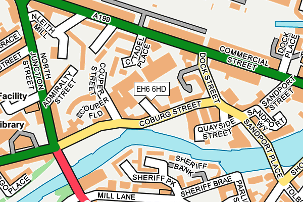 EH6 6HD map - OS OpenMap – Local (Ordnance Survey) EH6 6HD map - OS OpenMap – Local (Ordnance Survey)