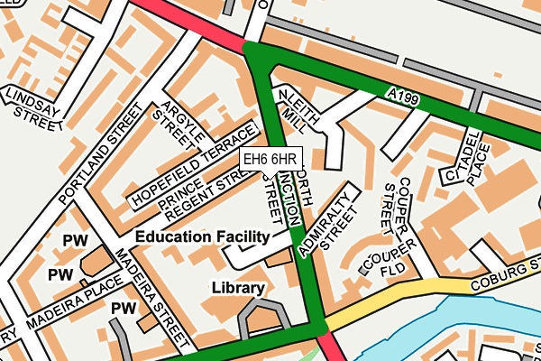 EH6 6HR map - OS OpenMap – Local (Ordnance Survey) EH6 6HR map - OS OpenMap – Local (Ordnance Survey)