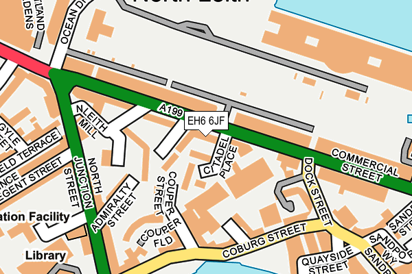 EH6 6JF map - OS OpenMap – Local (Ordnance Survey) EH6 6JF map - OS OpenMap – Local (Ordnance Survey)