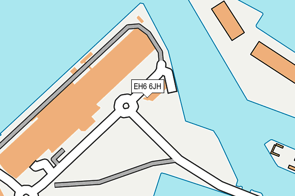 EH6 6JH map - OS OpenMap – Local (Ordnance Survey) EH6 6JH map - OS OpenMap – Local (Ordnance Survey)