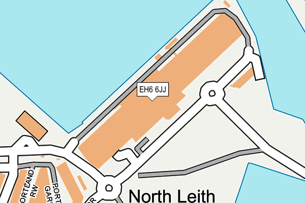 EH6 6JJ map - OS OpenMap – Local (Ordnance Survey) EH6 6JJ map - OS OpenMap – Local (Ordnance Survey)