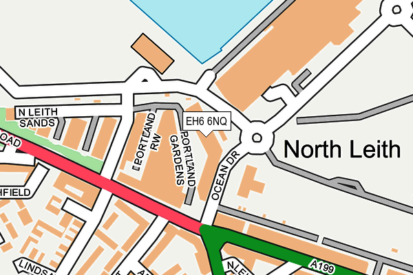 EH6 6NQ map - OS OpenMap – Local (Ordnance Survey) EH6 6NQ map - OS OpenMap – Local (Ordnance Survey)