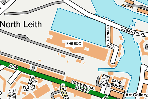 EH6 6QQ map - OS OpenMap – Local (Ordnance Survey) EH6 6QQ map - OS OpenMap – Local (Ordnance Survey)