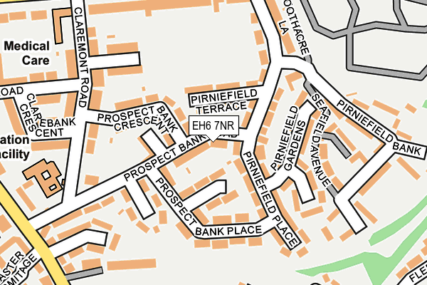 EH6 7NR map - OS OpenMap – Local (Ordnance Survey) EH6 7NR map - OS OpenMap – Local (Ordnance Survey)