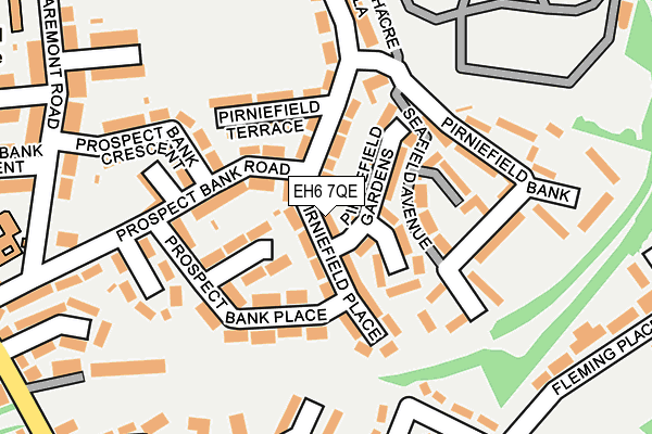 EH6 7QE map - OS OpenMap – Local (Ordnance Survey) EH6 7QE map - OS OpenMap – Local (Ordnance Survey)