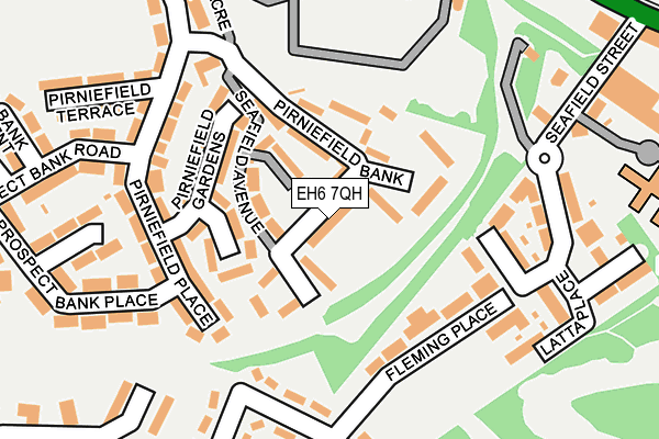 EH6 7QH map - OS OpenMap – Local (Ordnance Survey) EH6 7QH map - OS OpenMap – Local (Ordnance Survey)