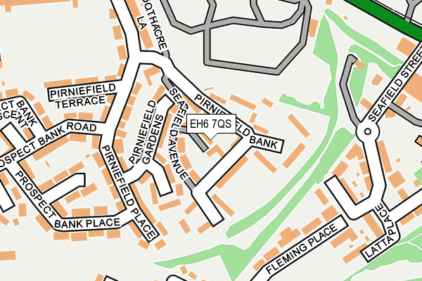 EH6 7QS map - OS OpenMap – Local (Ordnance Survey) EH6 7QS map - OS OpenMap – Local (Ordnance Survey)