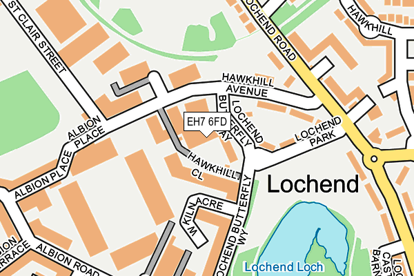EH7 6FD map - OS OpenMap – Local (Ordnance Survey) EH7 6FD map - OS OpenMap – Local (Ordnance Survey)